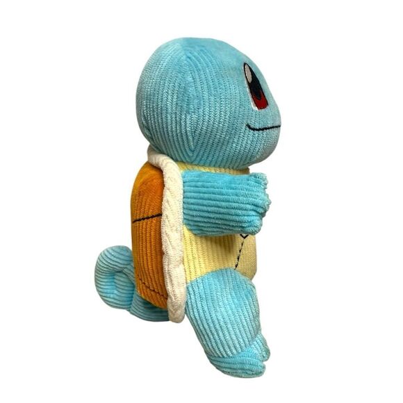 Pokémon 8" Corduroy Squirtle Plush Stuffed Animal Toy Limited Edition - Picture 4 of 5